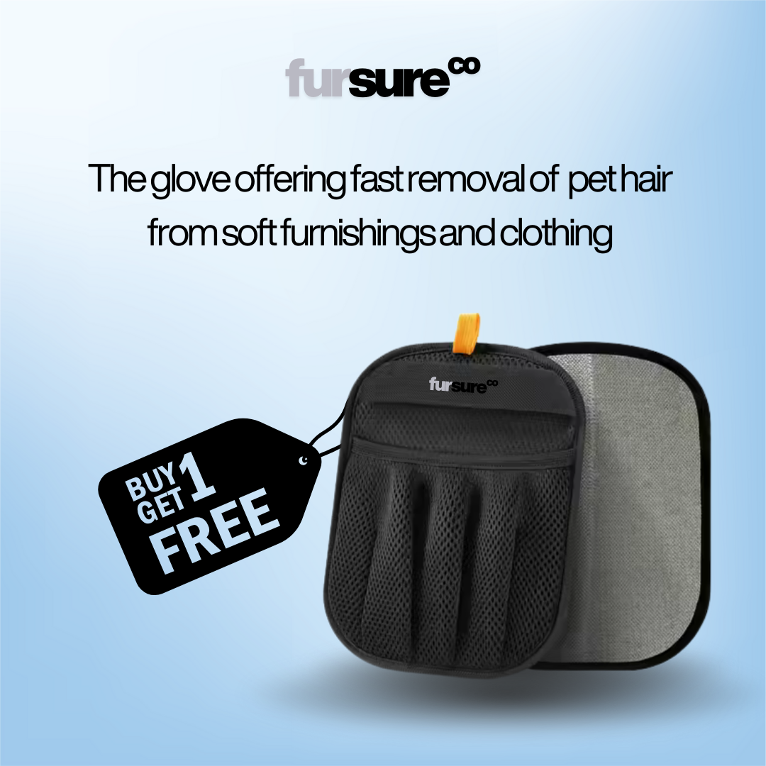 FurSure Co - Pet Hair and Lint Removal Glove - BUY 1 - GET 1 FREE + FREE SHIPPING